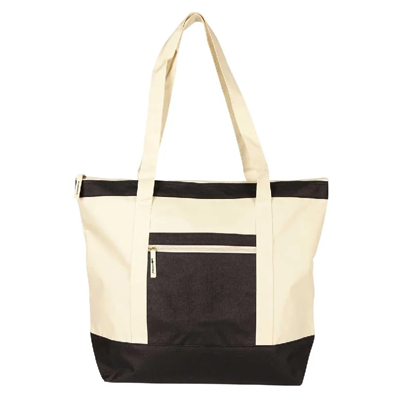 Nissun Zippered Poly-Tote Bag ST1207