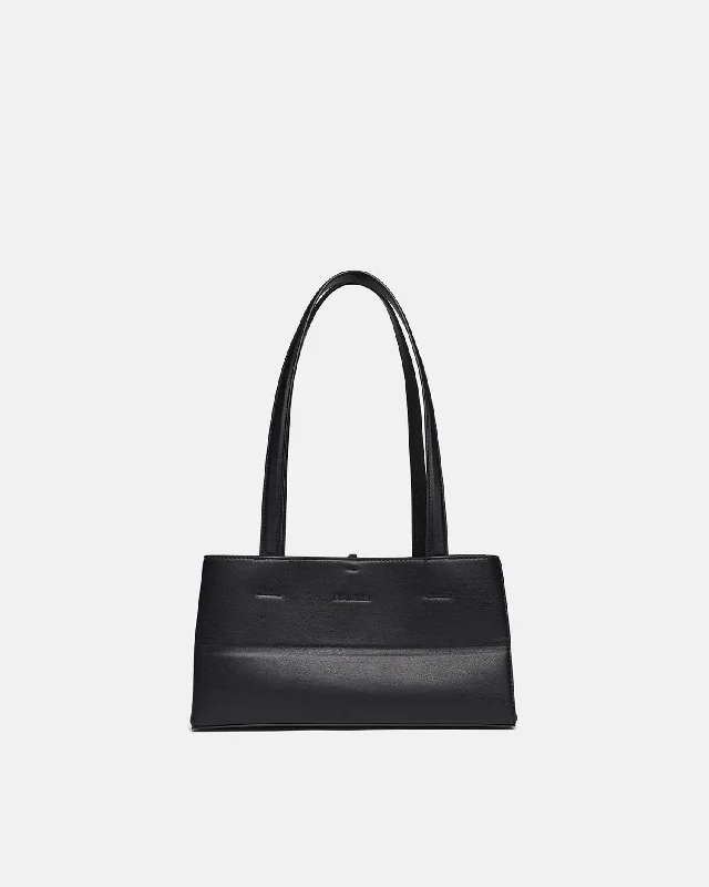 The Origami Bag - Alt-Nappa Bag - Black