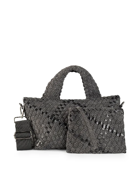 Mark Edge Woven Tote- FINAL SALE