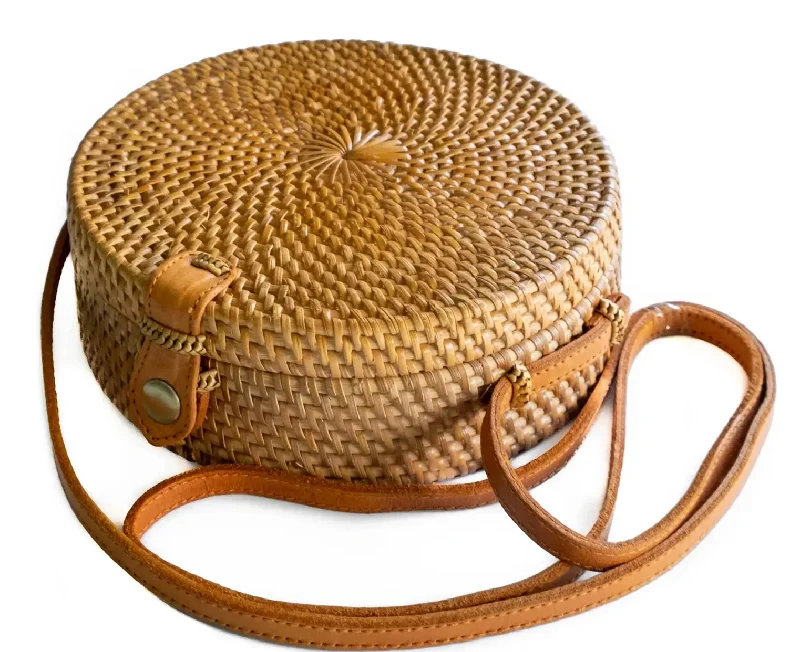 Rattan Purse - Natural