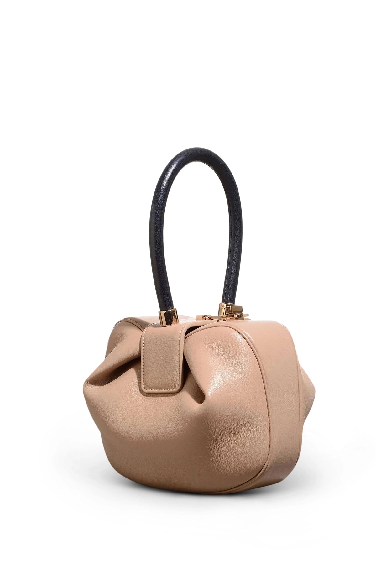 Nina Bag in Nude & Navy Nappa Leather