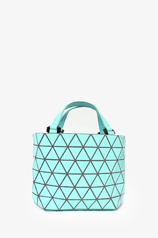 Bao Bao Issey Miyake Blue Mini Tote with Strap