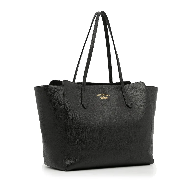 Black Gucci Medium Swing Tote