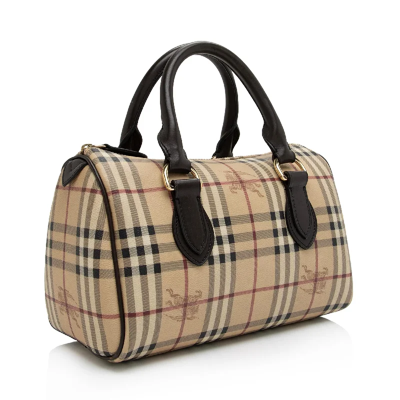 Burberry Haymarket Check Chester Medium Satchel