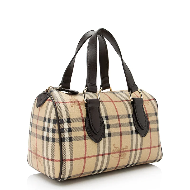 Burberry Haymarket Check Chester Small Satchel