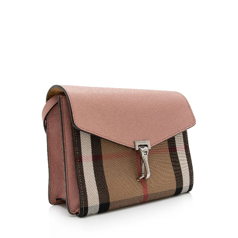 Burberry House Check Macken Small Crossbody Bag