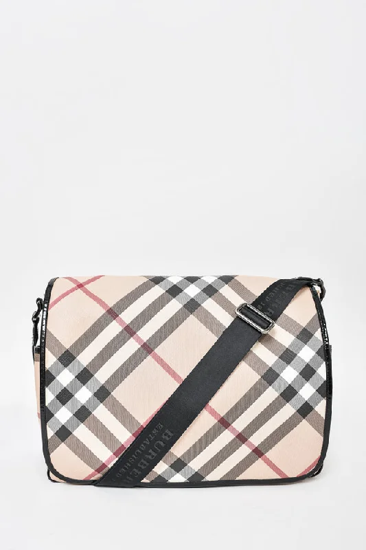 Burberry Nova Check Messenger Bag