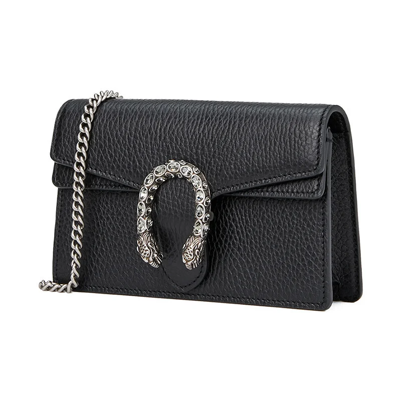 (WMNS) Gucci Dionysus Mini-Sized Single-Shoulder Bag Black 476432-CAOGN-8176