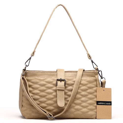 AnnaMouler New Fashion Women Multifunctional Handbag Khaki