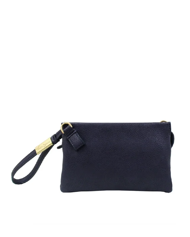 Cache Wristlet in Midnight Blue