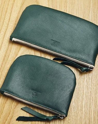 Genuine Leather billfold Long Wallet Zipper Slim Wallet Coin Change Card Wallet Purse For Women