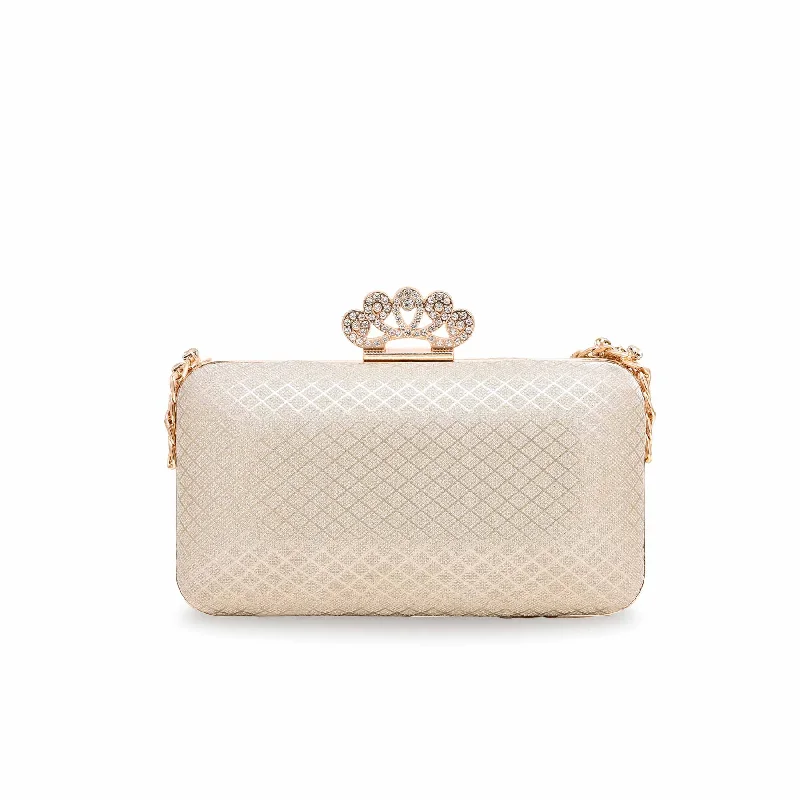 Golden Fancy Clutch P15337