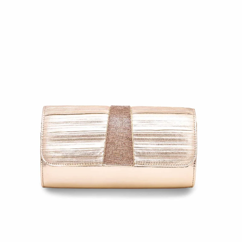 Golden Fancy Clutch P15349