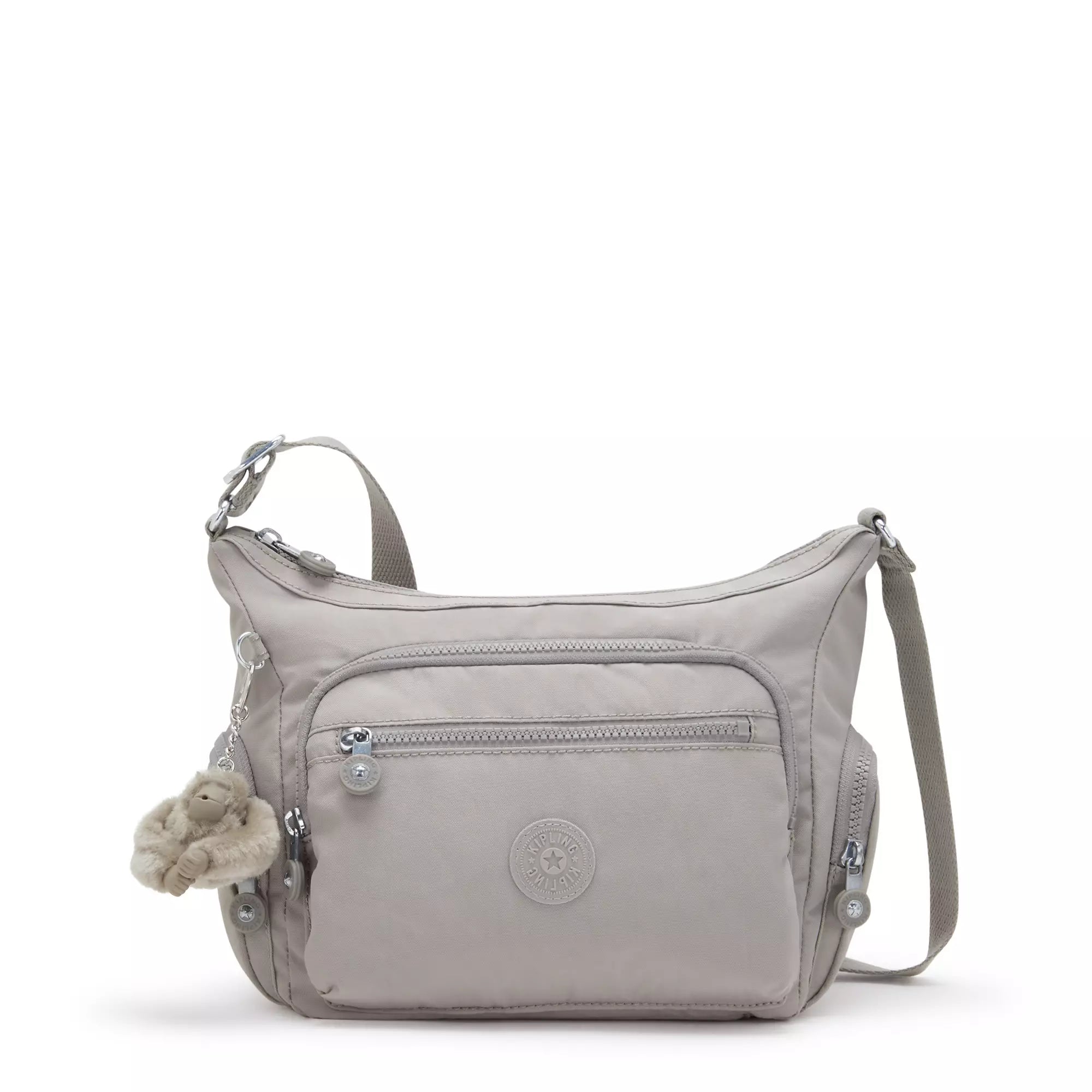 Kipling Gabbie Small Crossbody Bag - Grey Gris