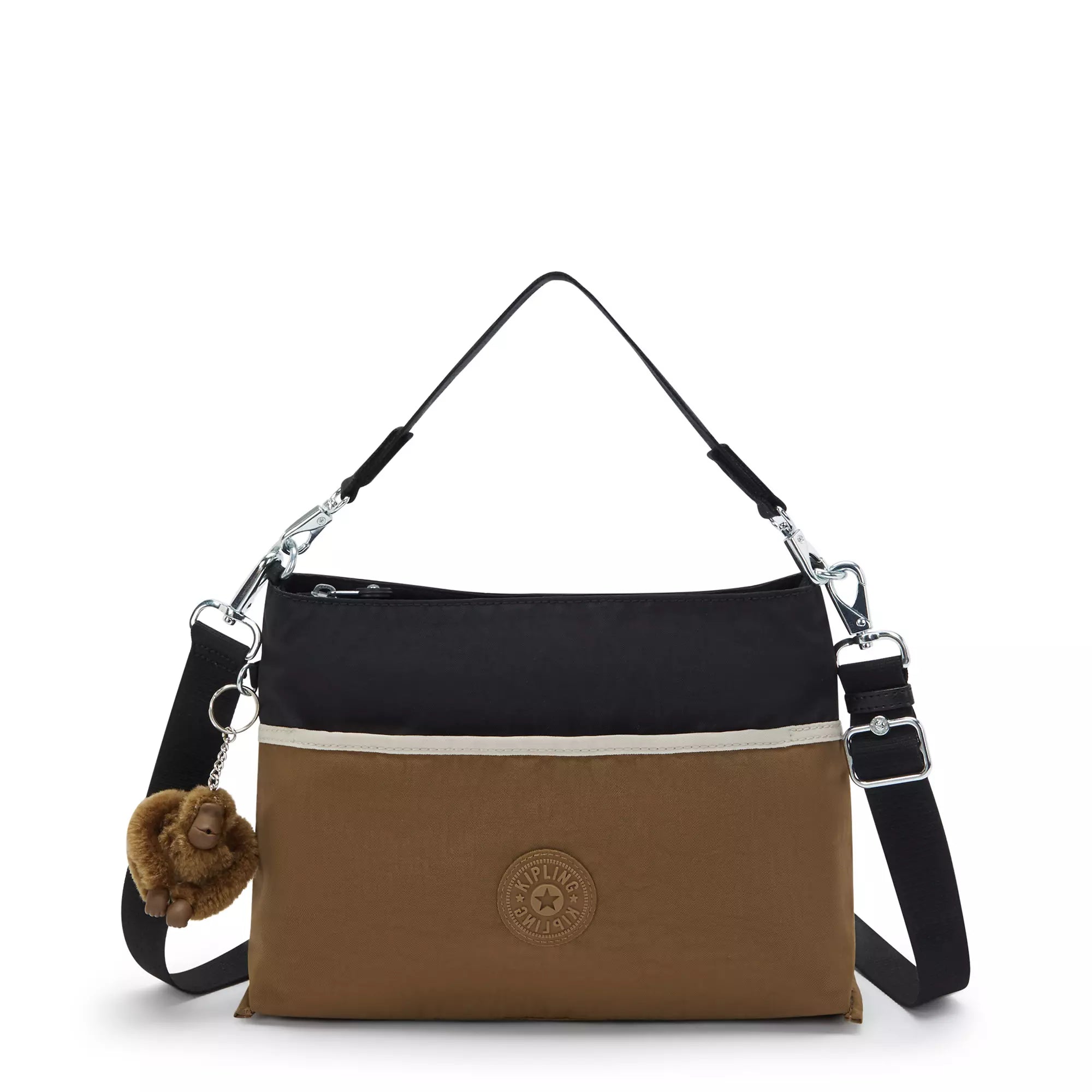 Kipling Hadia Shoulder Bag - Dry Laurel Bl M