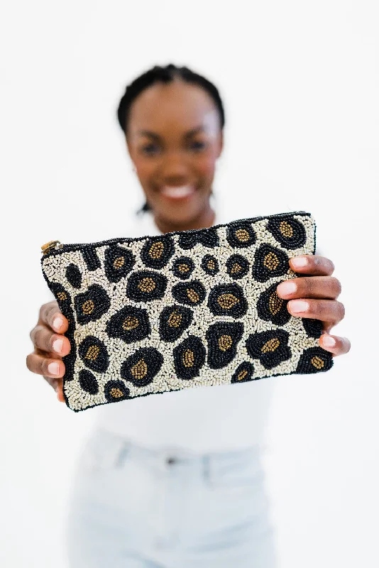 Leona beaded Clutch