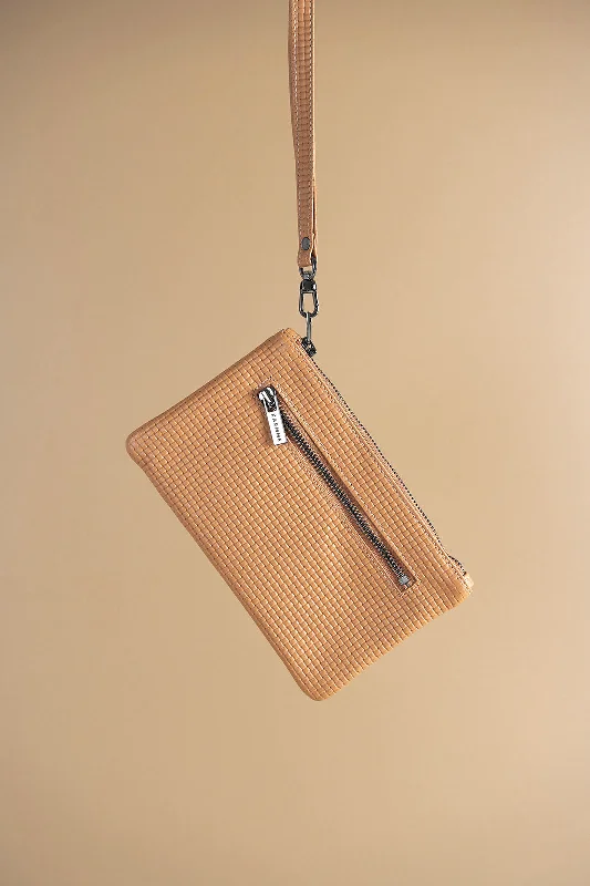 Mini Clutch | Tan Tabac