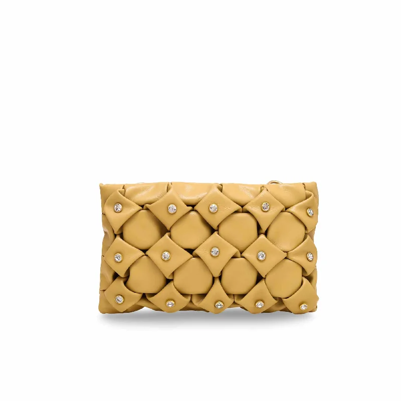 Mustard Casual Clutch P55364