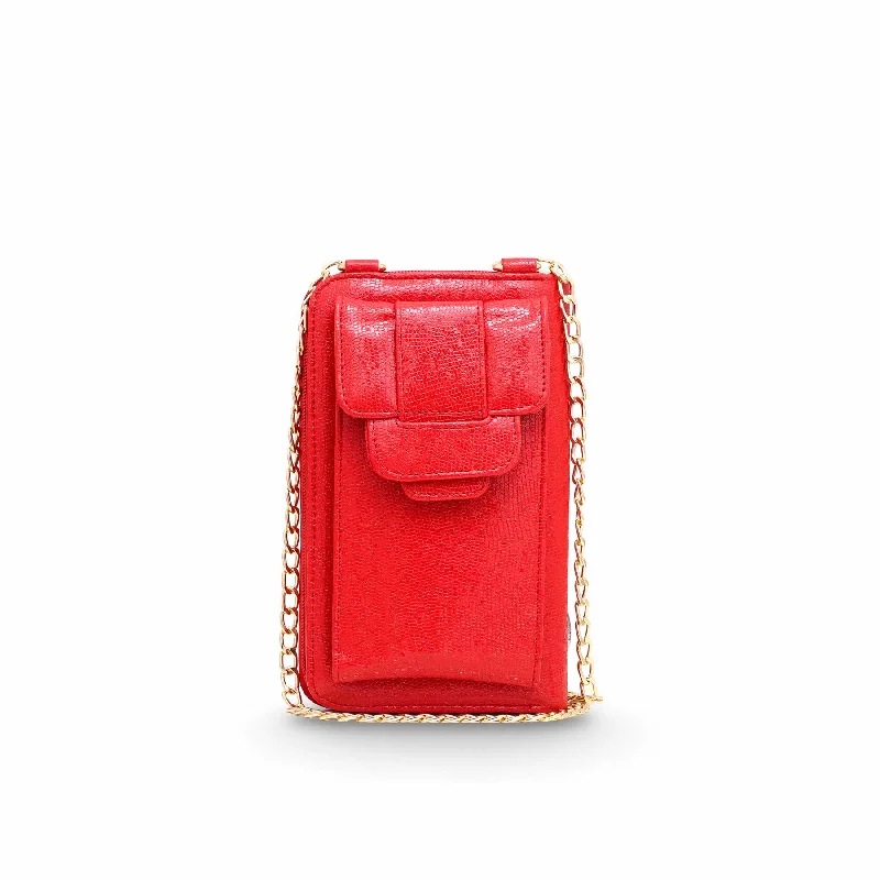 Red Casual Pouch P97472