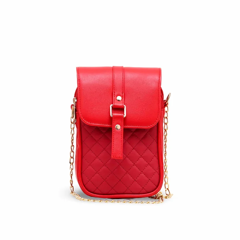 Red Casual Pouch P97478