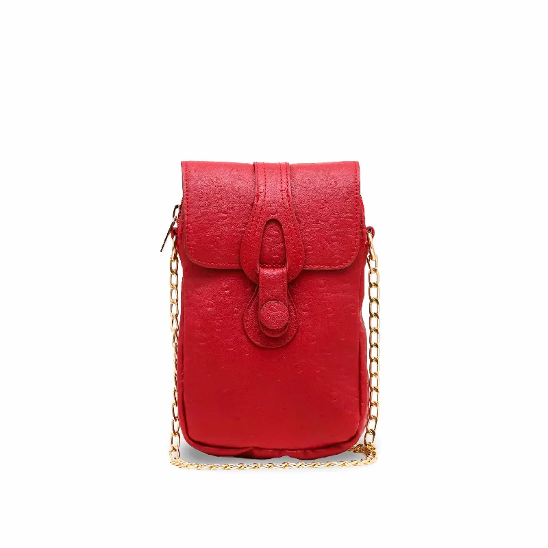 Red Women Casual Pouch P97469