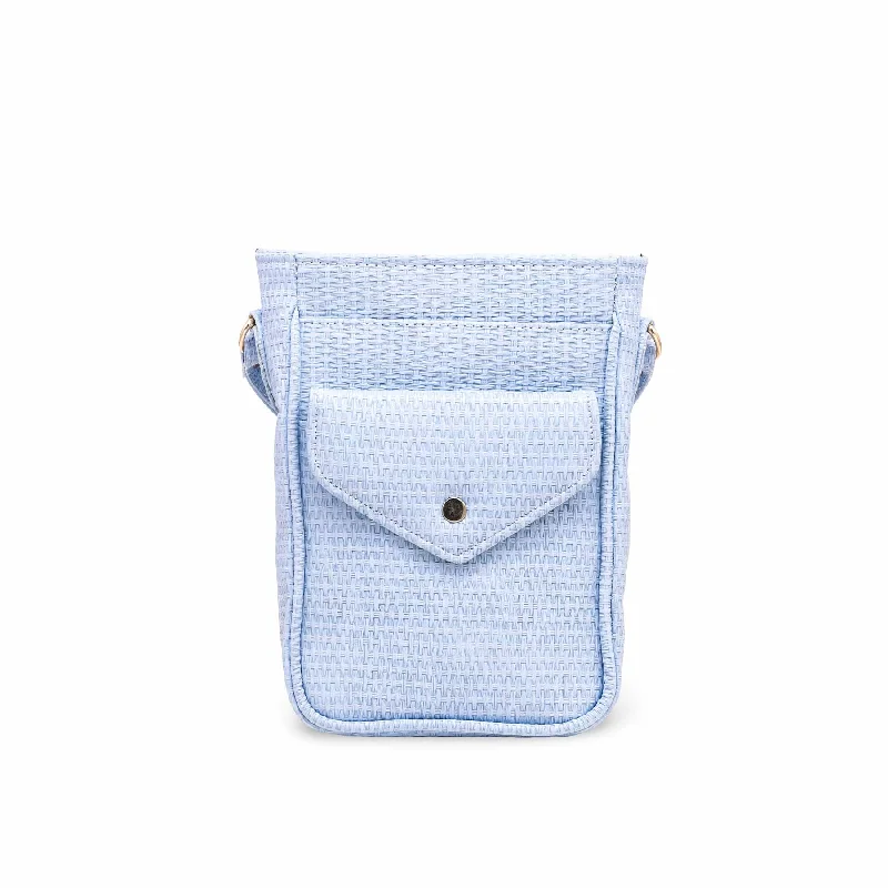 Sky Blue Casual Pouch P97541