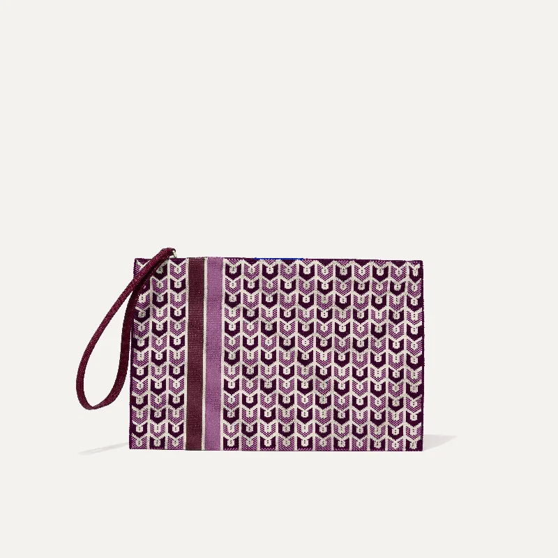 The Wristlet - Signature Plum